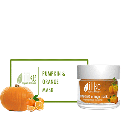 Ilike Gel Mask - Pumpkin & Orange - Biosense Clinic