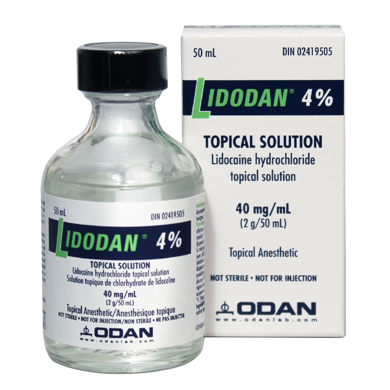 LIDODAN TOPICAL SOLUTION 4% LIDOCAINE HCL 40MG/ML - Biosense Clinic