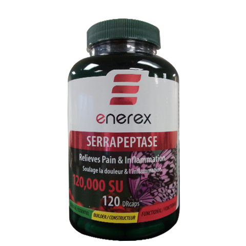 Serrapeptase (Enerex) - 120,000 U - Biosense Clinic