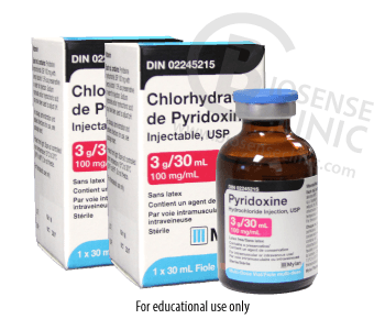 Vitamin B6 Injection - 100 mg/ml - Biosense Clinic