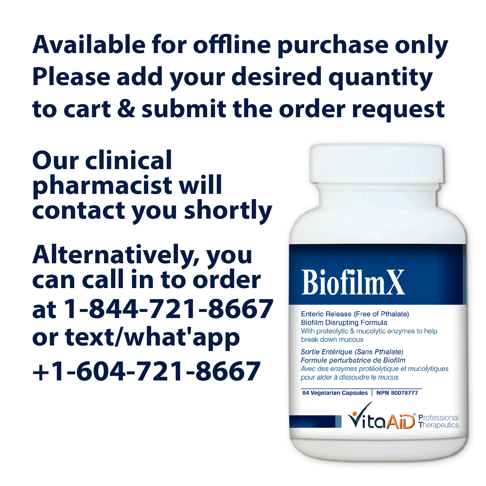 VitaAid BiofilmX - biosenseclinic.com