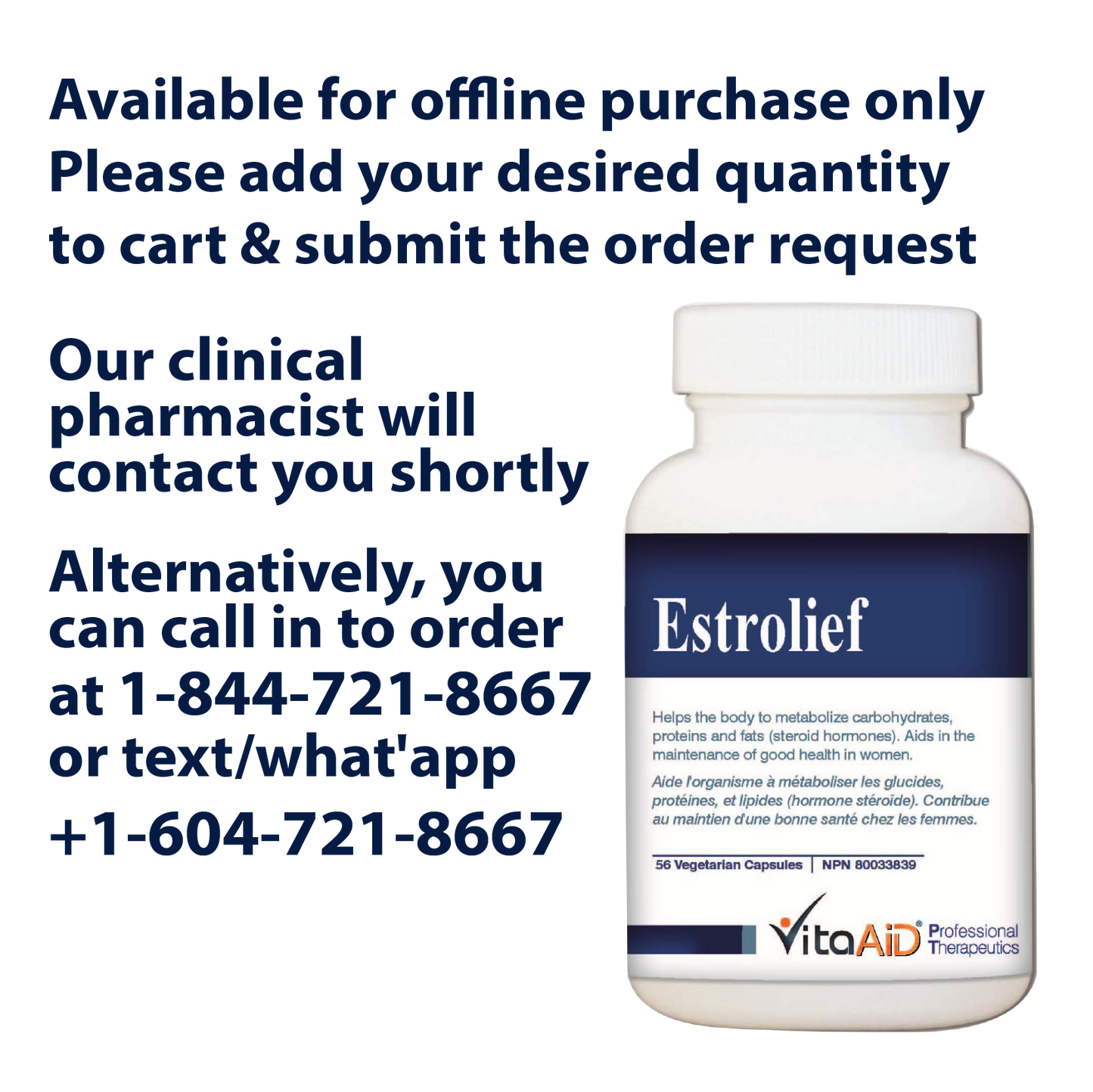 VitaAid Estrolief - biosenseclinic.com