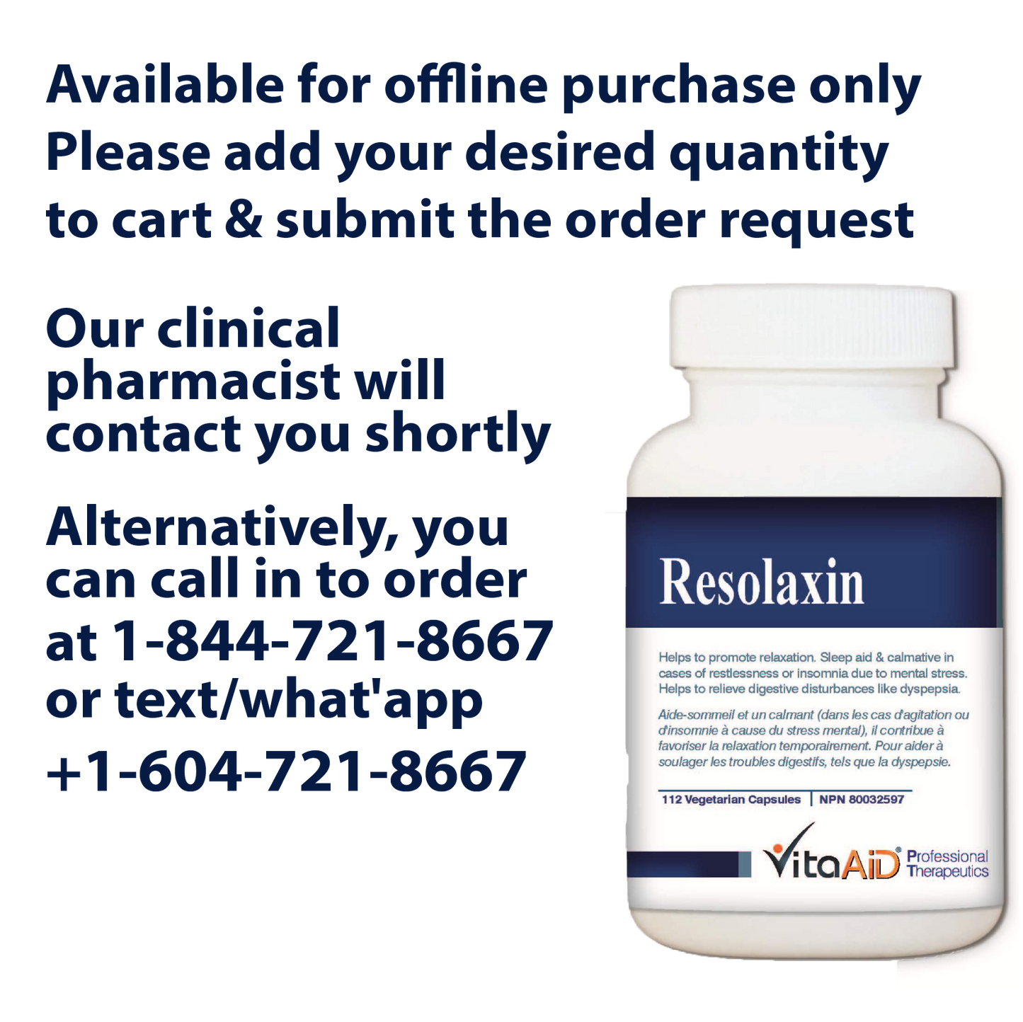 VitaAid Resolaxin - biosenseclinic.com