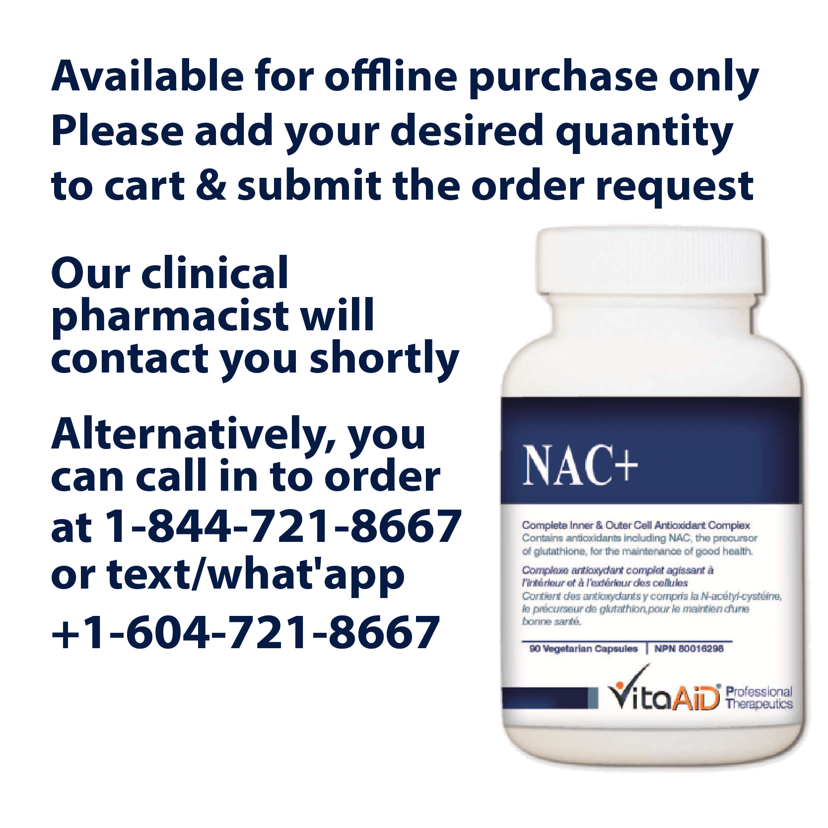 VitaAid NAC+ - Biosense Clinic