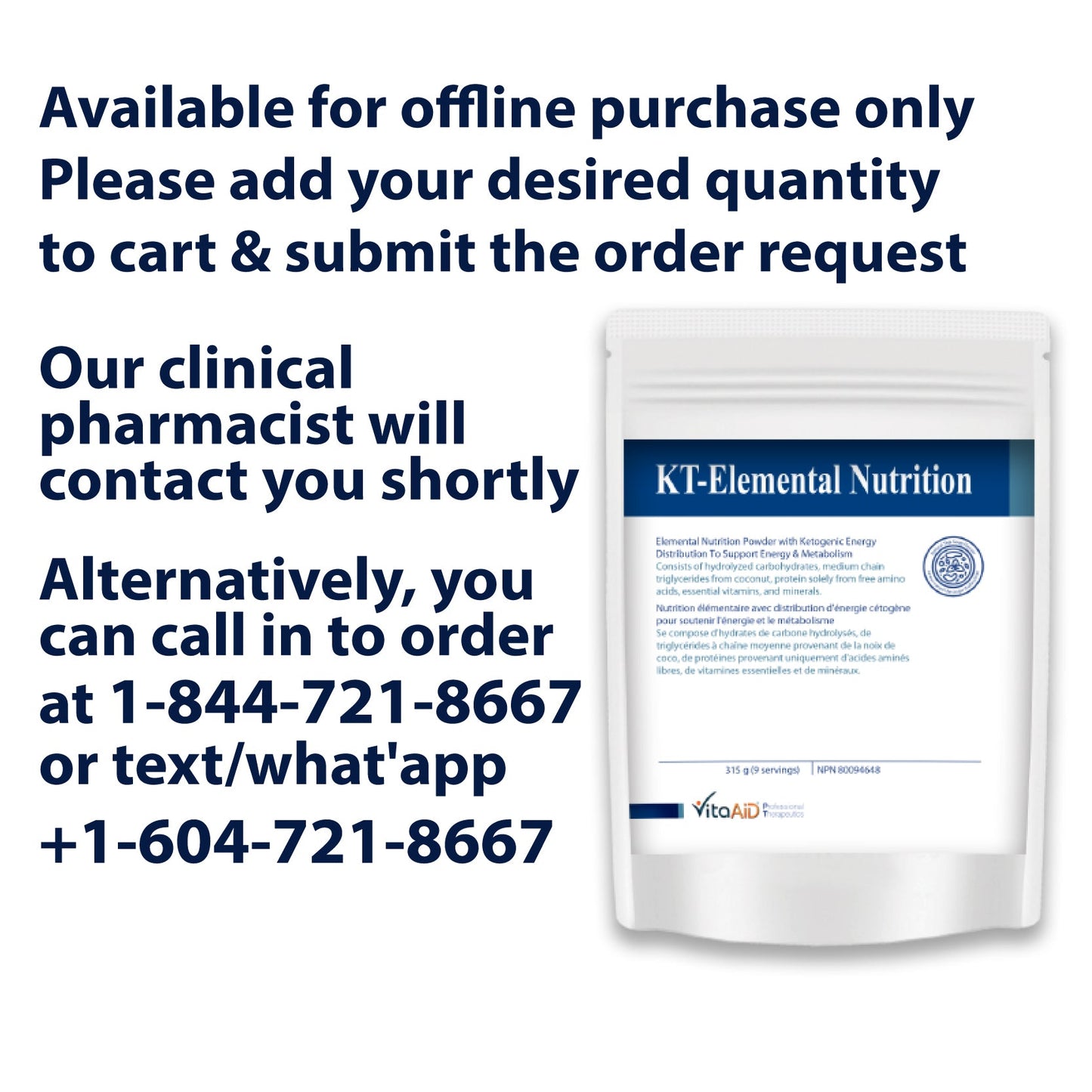 VitaAid KT-Elemental Nutrition (Thai Soup) - biosenseclinic.com