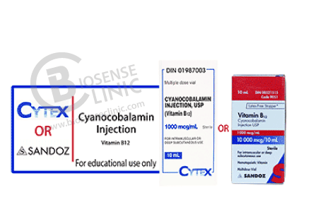 Buy Vitamin B12 Injection online at BiosenseClinic.com