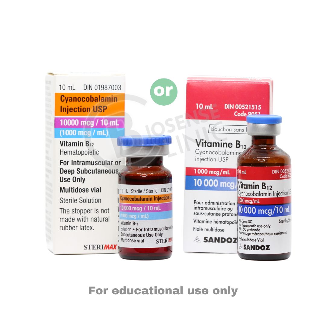 Buy Vitamin B12 injection for weight loss, energy, pernicious anemia and more - Biosense Clinic