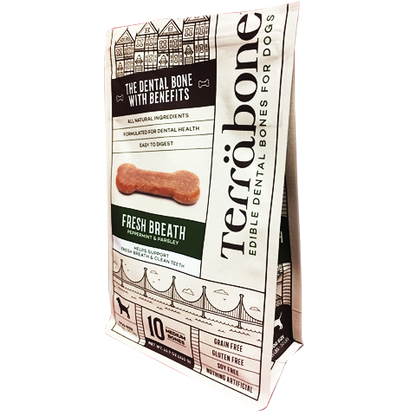 Terräbone Fresh Breath dental chew bone - Biosense Clinic