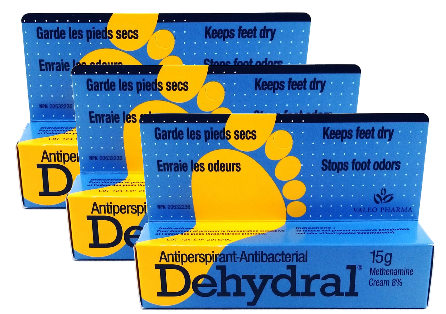 Dehydral Foot Cream 8 % x 3boxes 
