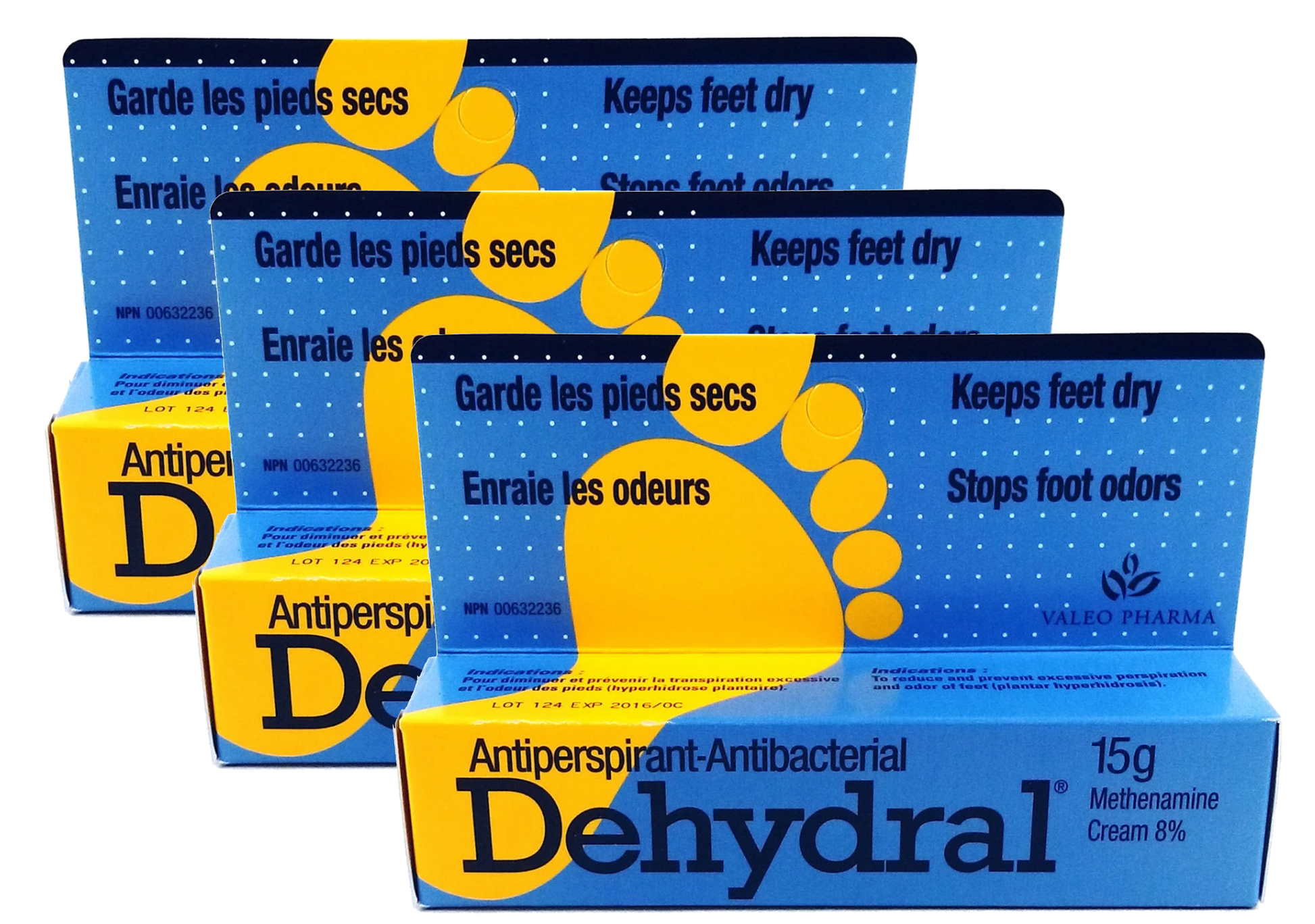 Dehydral Foot Cream 8 % x 3boxes 