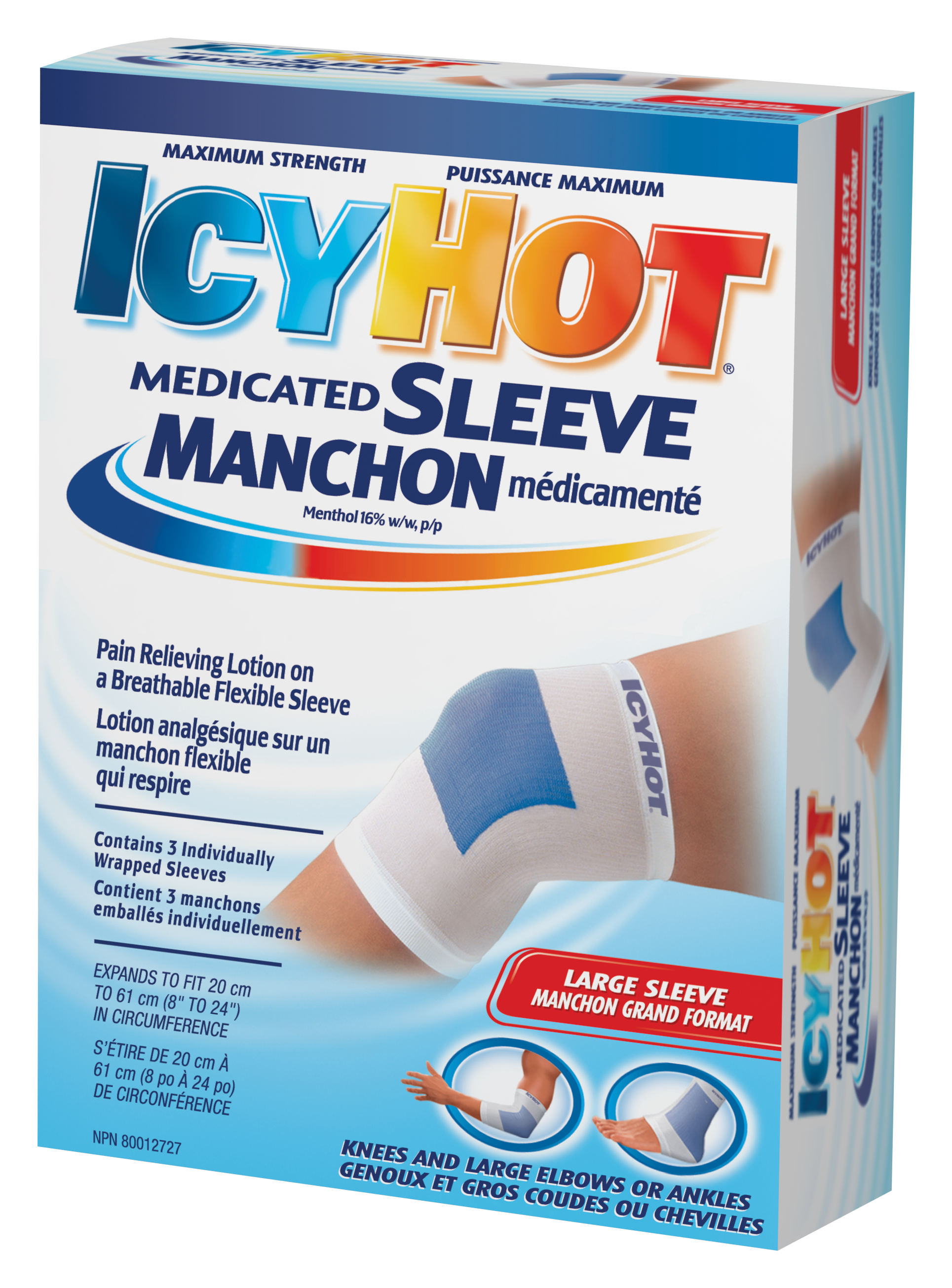 Icy Hot Topical Analgesic Back Patches - Biosense Clinic