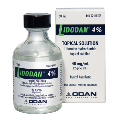 LIDODAN TOPICAL SOLUTION 4% LIDOCAINE HCL 40MG/ML - Biosense Clinic