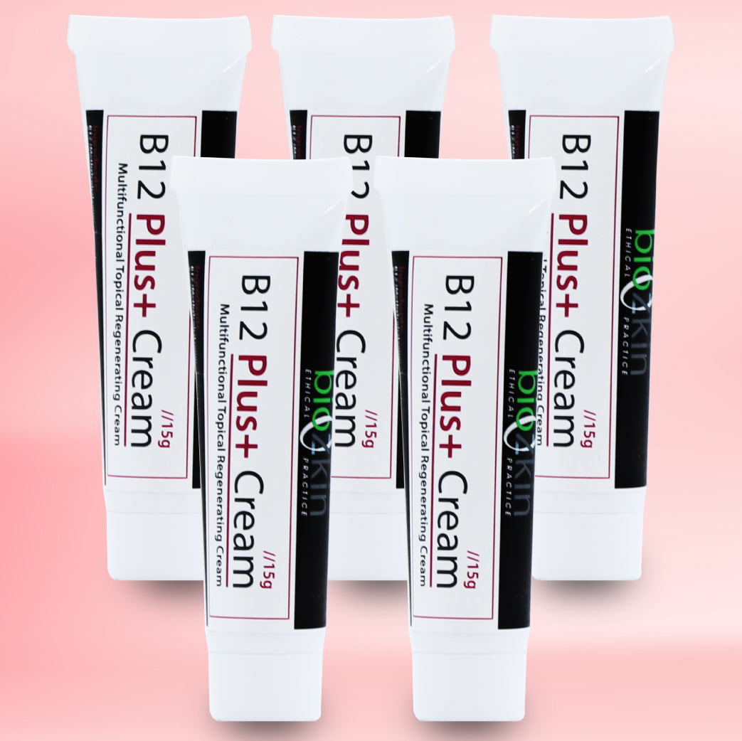 BioZkin B12 Plus+ Cream 15g x 5 - Biosense Clinic
