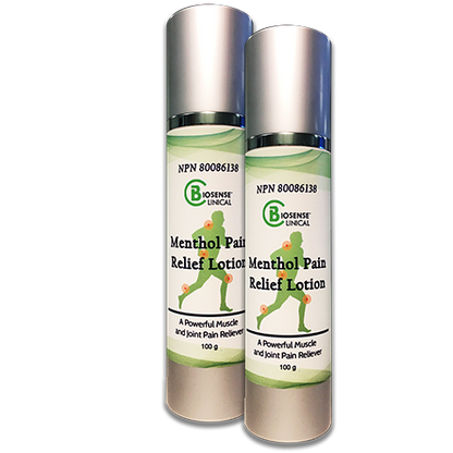 BiosenseClinical Menthol Pain Relief Lotion - Biosense Clinic
