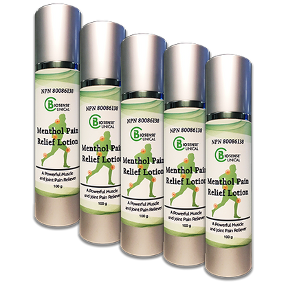 BiosenseClinical Menthol Pain Relief Lotion - Biosense Clinic