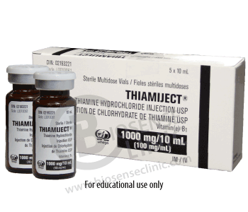 Vitamin B1 Injection - 100 mg/ml - Biosense Clinic