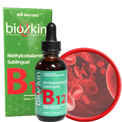 BioZkin Sublingual Vitamin B12 Methylcobalamin - Biosense Clinic
