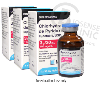 Vitamin B6 Injection - 100 mg/ml - Biosense Clinic