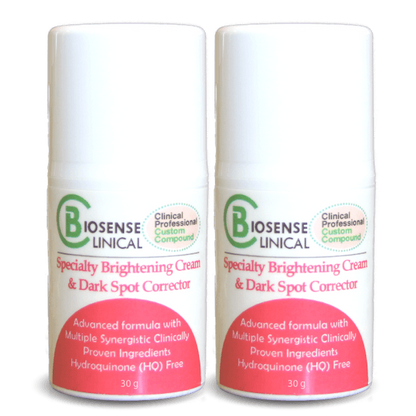 BiosenseClinical Specialty Brightening Cream & Dark Spot Corrector - HQ Free - Biosense Clinic