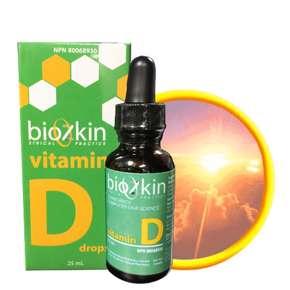 BioZkin Vitamin D Drops - Biosense Clinic