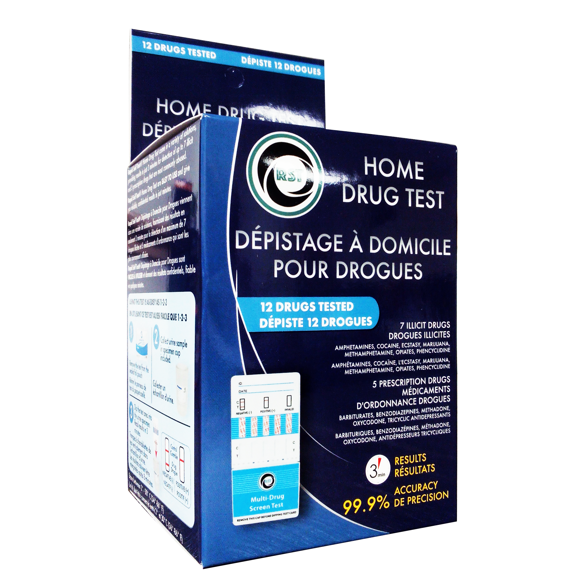 Rapid Self Test Home drug Test kit – 12 drugs - Biosense Clinic