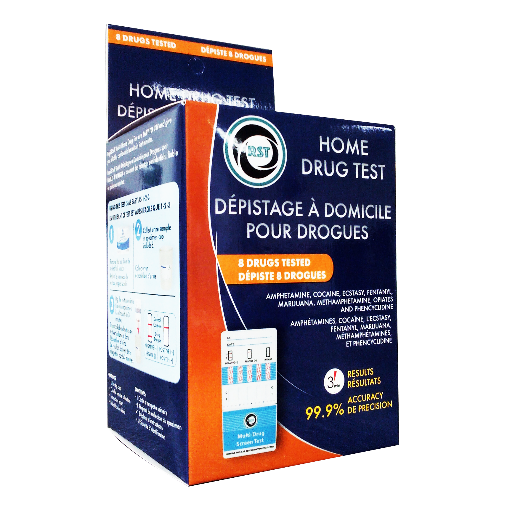 Rapid Self Test Home drug Test kit – 8 drugs - Biosense Clinic