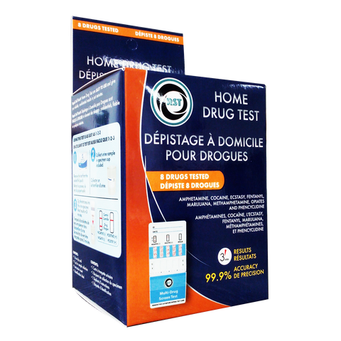 Rapid Self Test Home drug Test kit – 8 drugs - Biosense Clinic