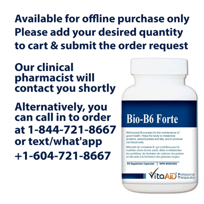 VitaAid Bio-B6 Forte - biosenseclinic.com