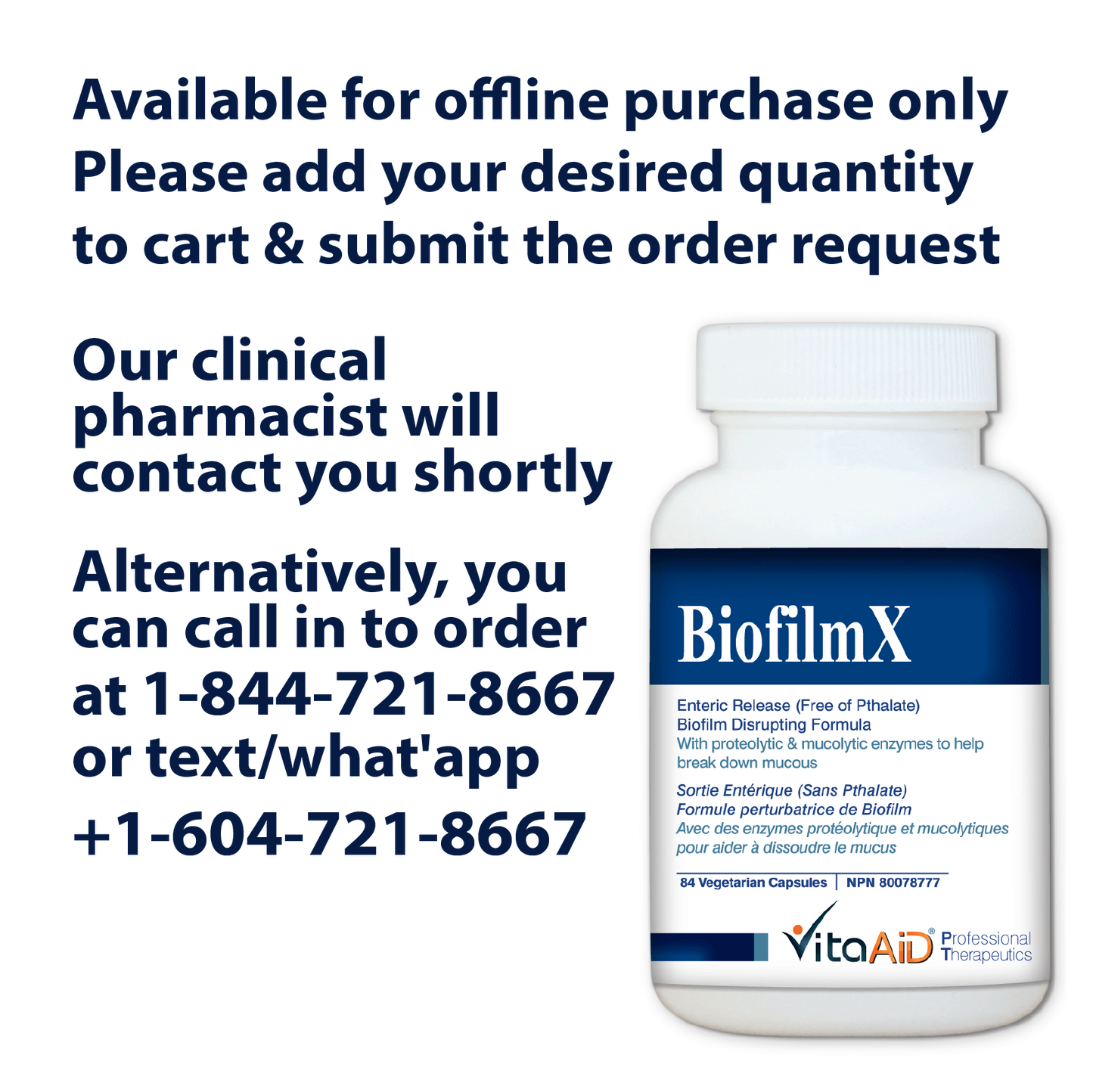 VitaAid BiofilmX - biosenseclinic.com